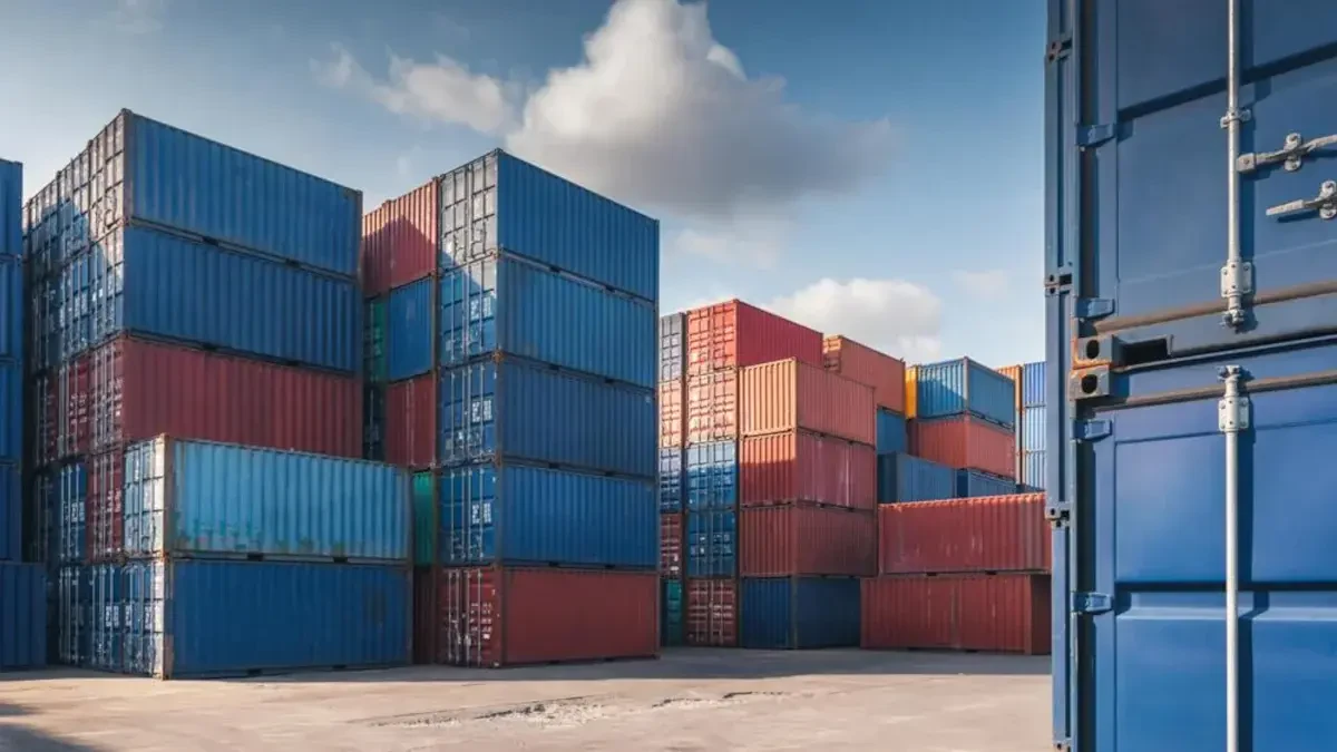 How do you haul a 20 foot shipping container?