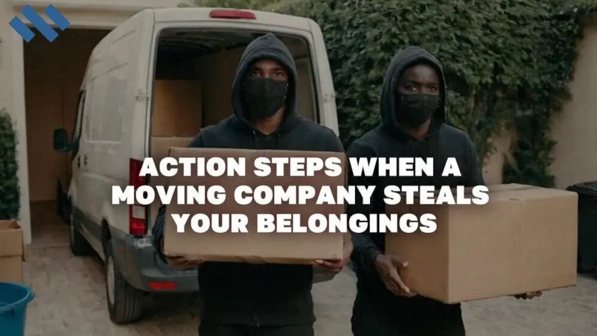 Action Steps When A Moving Company Steals Your Belongings