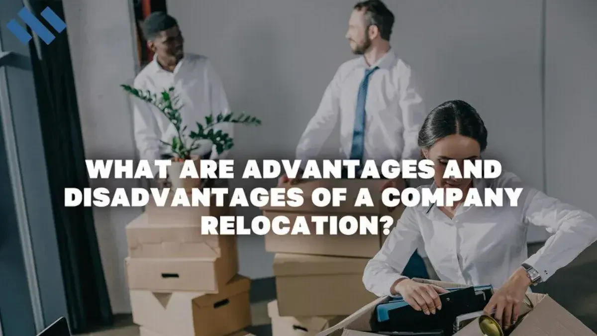 What are advantages and disadvantages of a company relocation?