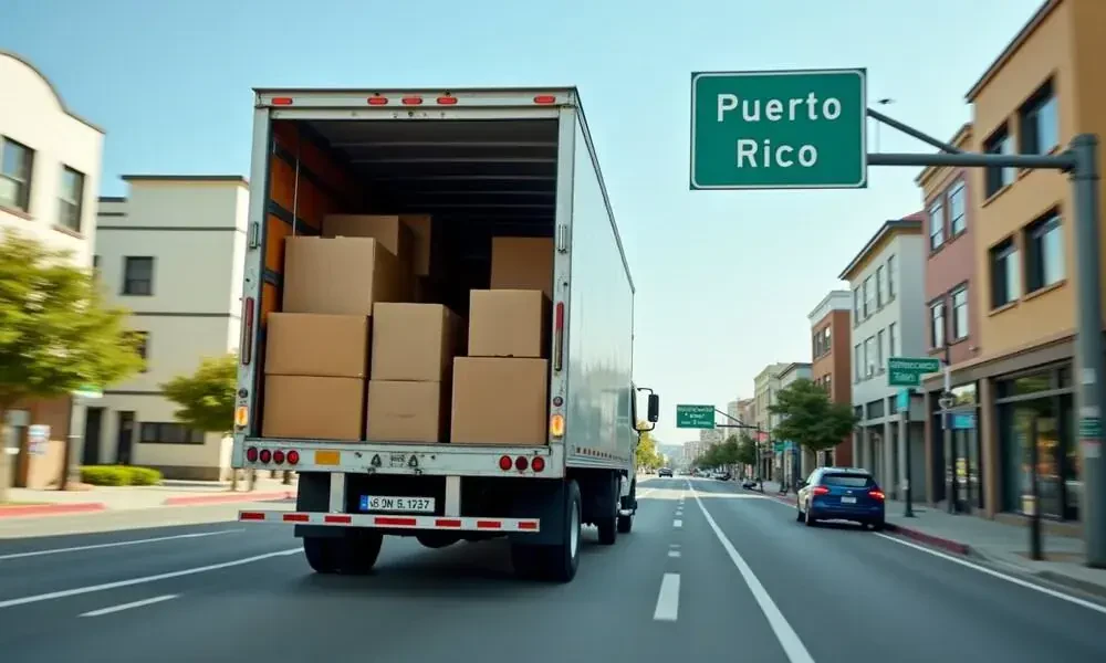 Cross-Country Movers Puerto Rico From California