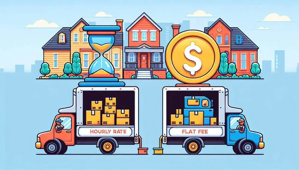 Comparison Of Hourly Rates And Flat Fees For Akron, OH Movers