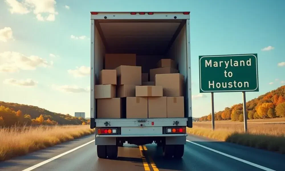 Residential Movers Cost Maryland To Texas