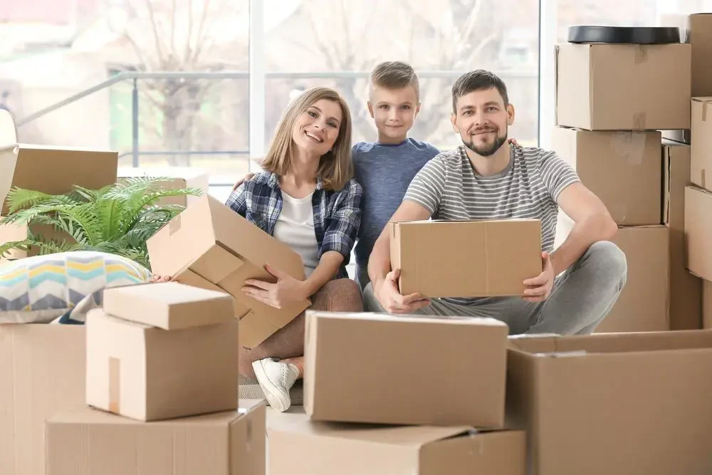 same day movers in banning and california
