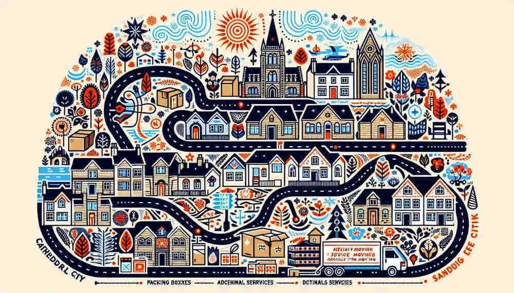Illustration Of Factors Affecting The Cost Of Moving In Cathedral City, CA