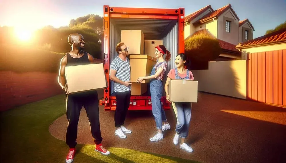 Sharing Moving Containers For Long Distance Moves Yucaipa, CA