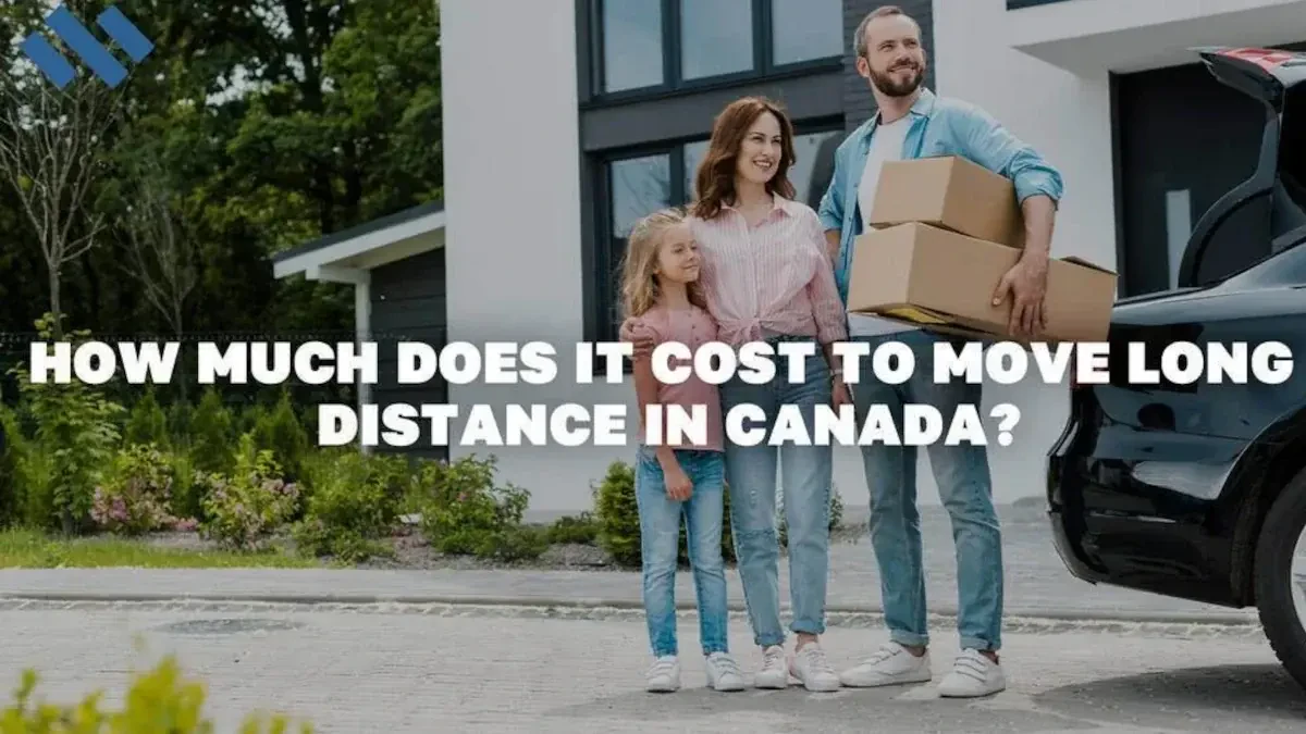 How much does it cost to move long distance in Canada?