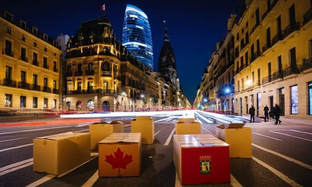 Office Movers Canada to Europe