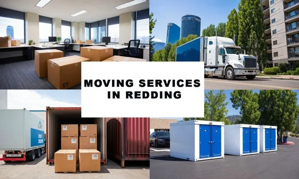Moving Services Provided by Three Movers in Redding, CA