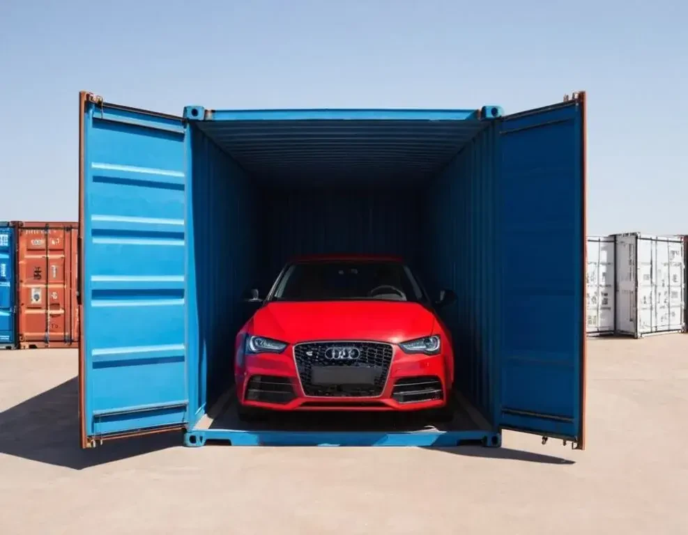 Container Car Shipping Service to Gambia