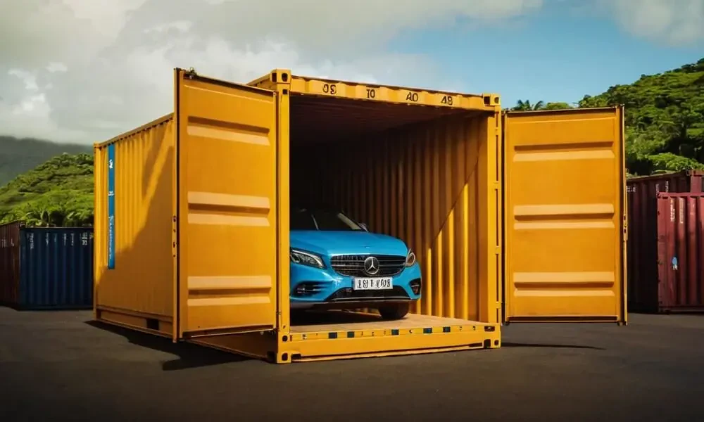 Container Car Shipping Rates Mauritius