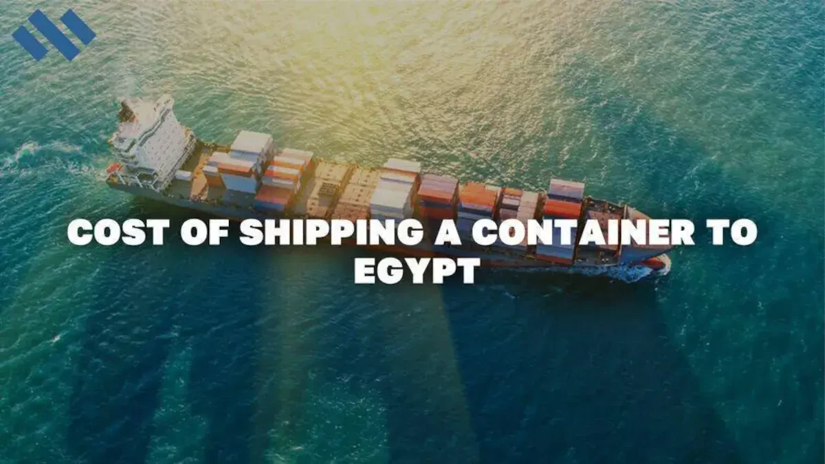 Cost Of Shipping A Container To Egypt