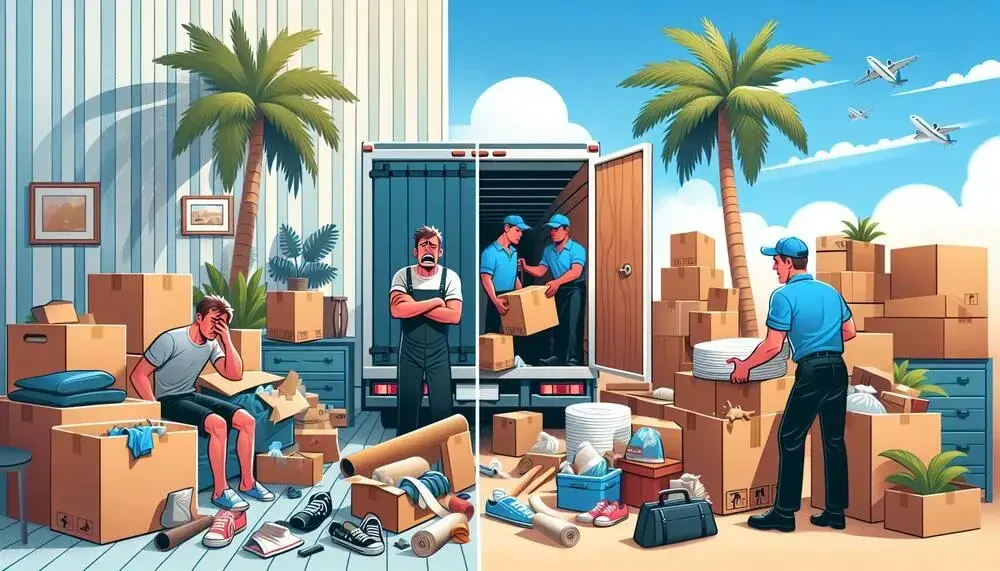 Comparison Between DIY Moving And Professional Movers California