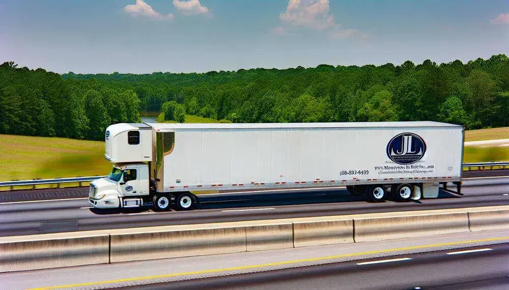 Moving Truck with brand logo On The Road Huntsville, AL Hire experts to move apartments
