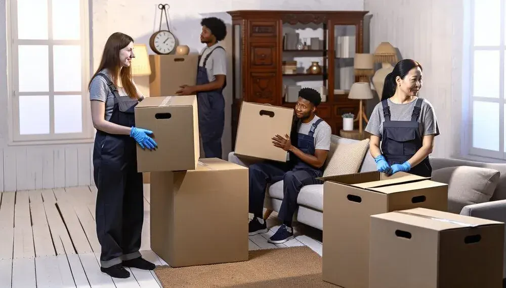 Professional Movers Packing Furniture Richmond, VA