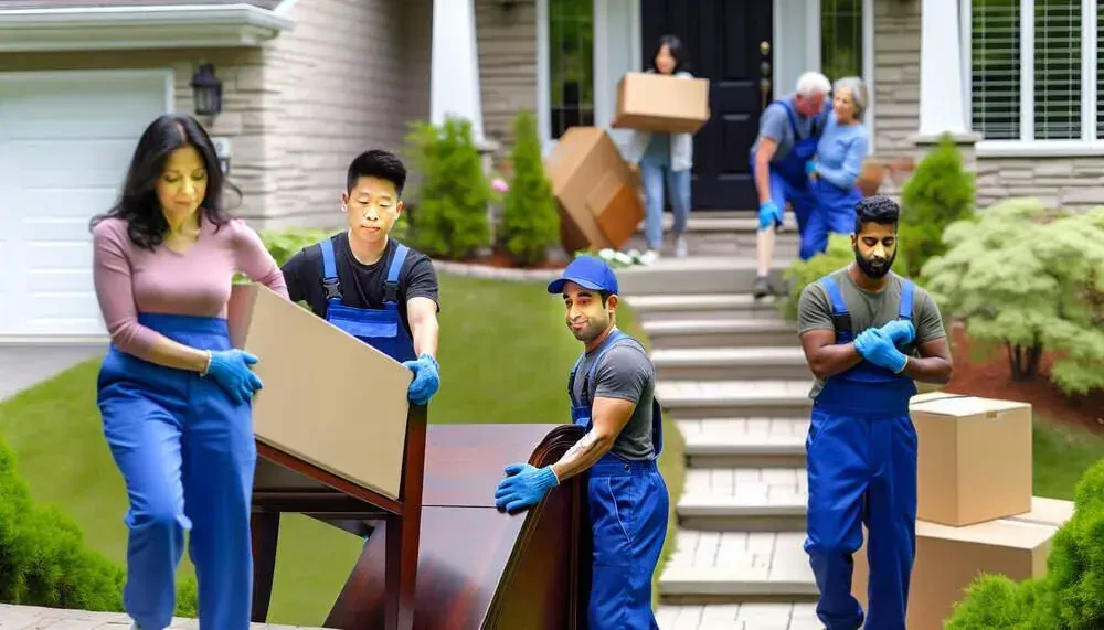 Professional Movers Carrying Furniture Scottsdale, AZ