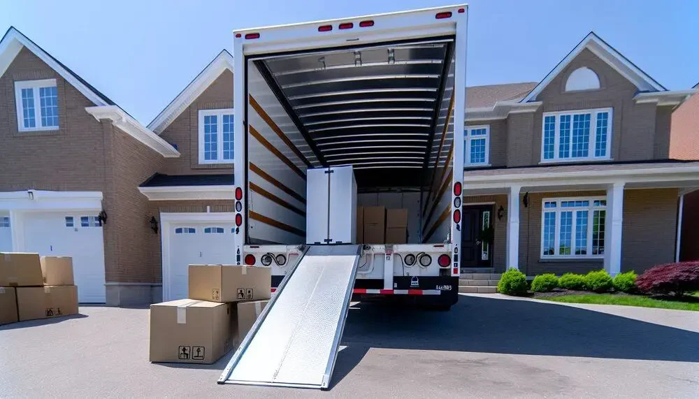 Moving Truck With Loading Ramp For Relocation Wyoming
