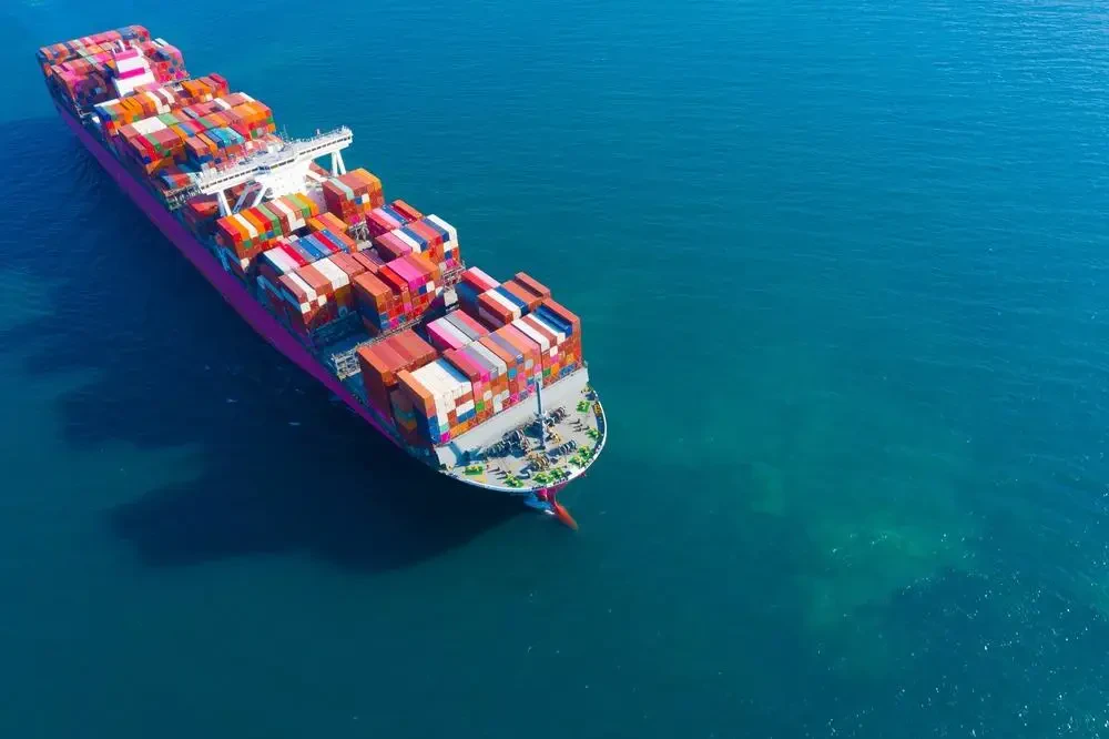 International shipments, parcel shipping label San Jose