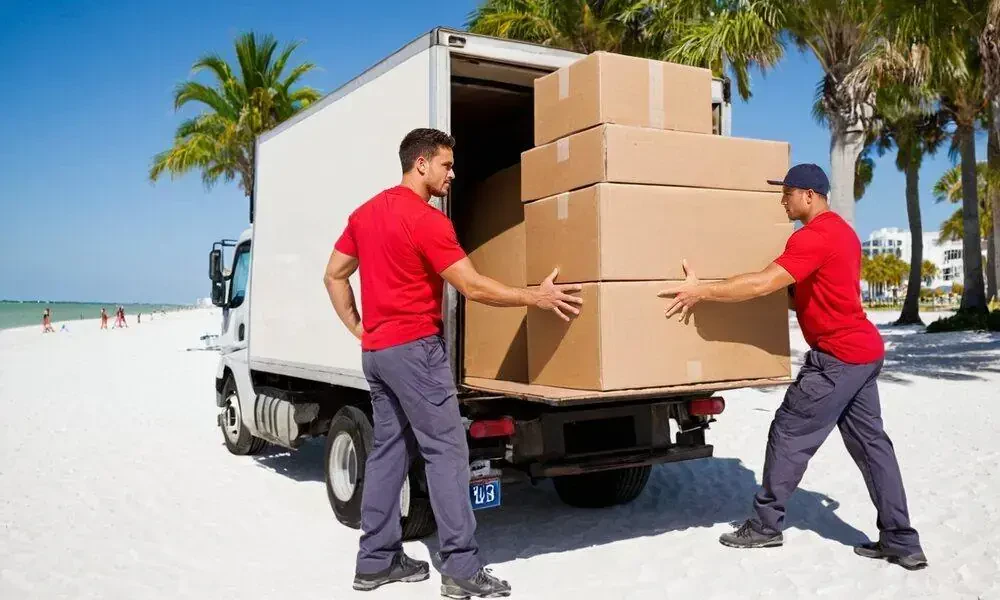 Truck Packed In Raleigh