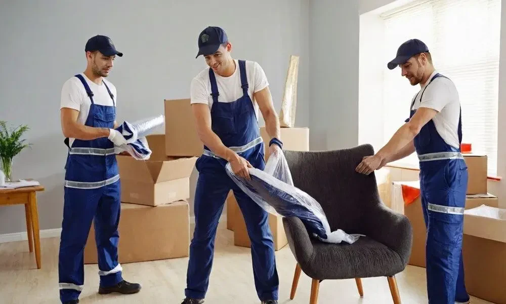 Disassemble Furniture By Three Movers