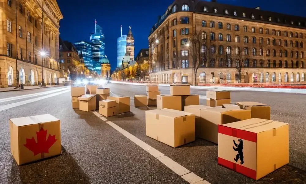 Cross Country Moving Company from Canada to Europe