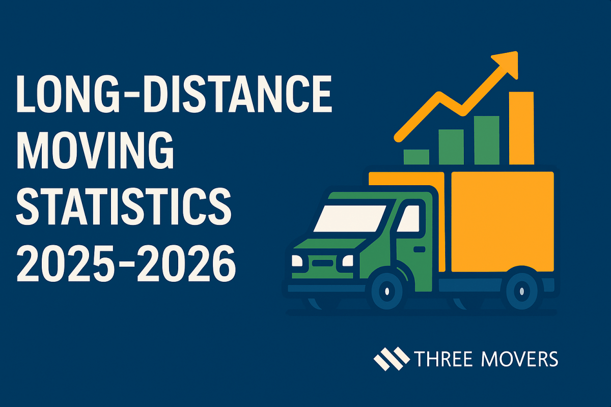 Long-Distance Moving Statistics 2025–2026 (Costs, Transit Times & Trends)