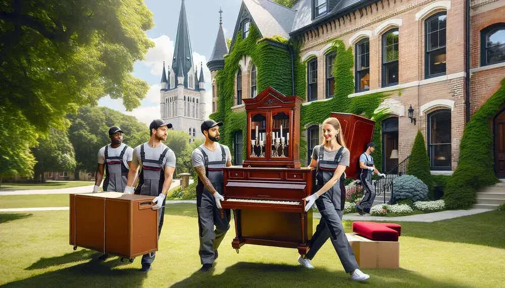 Professional Movers Carrying Furniture Fayetteville, NC