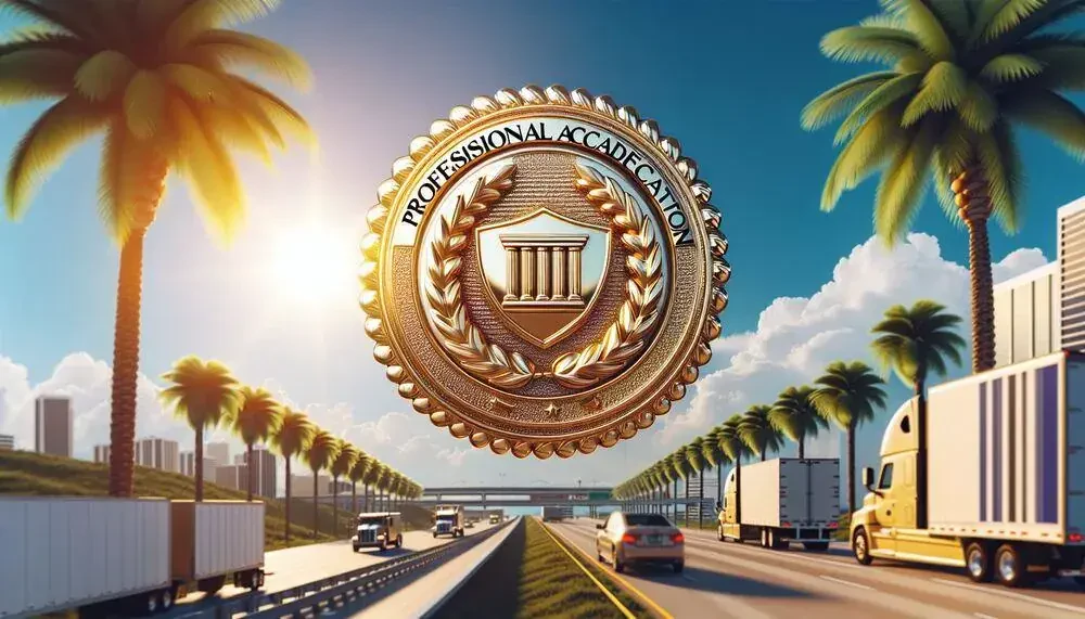 Professional Accreditation Logo Of The American Moving And Storage Association Florida