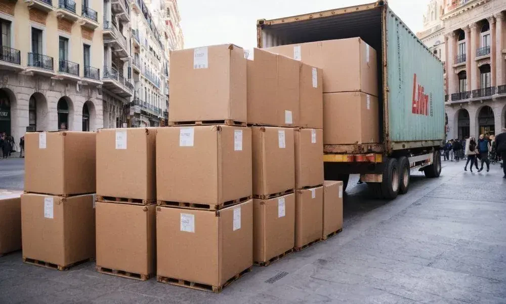 Local Container Shipping Service to Spain