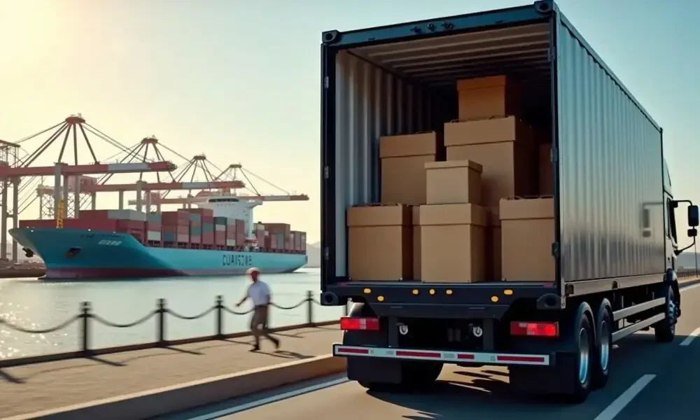 Full-Size Truck Shipping Container Size