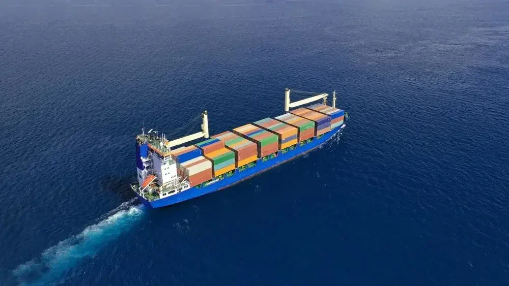 Many shipping companies load containers with both personal goods and commercial cargo to make the container ship cost effective.