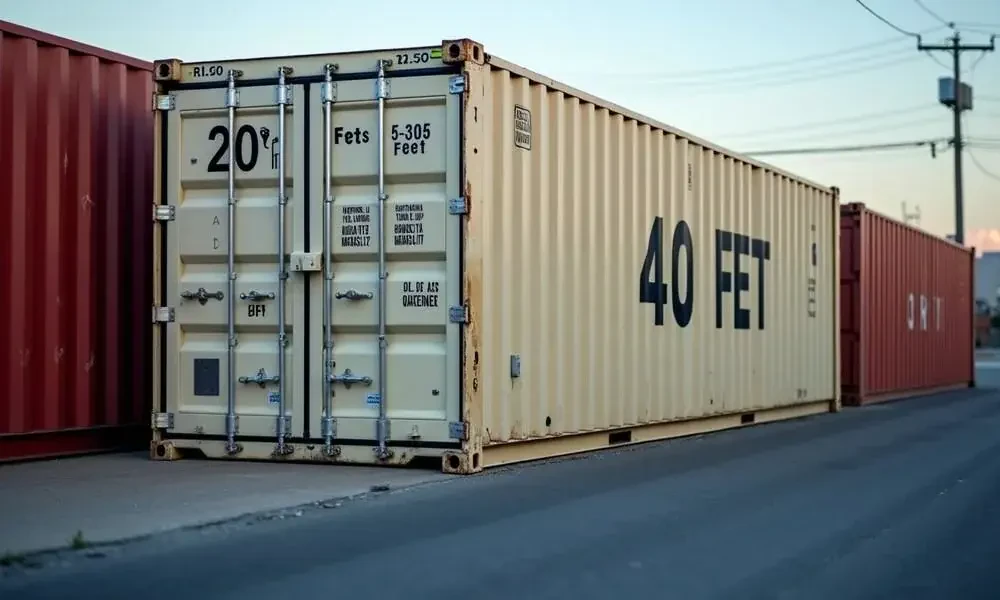 Commercial Container Shipping Overseas