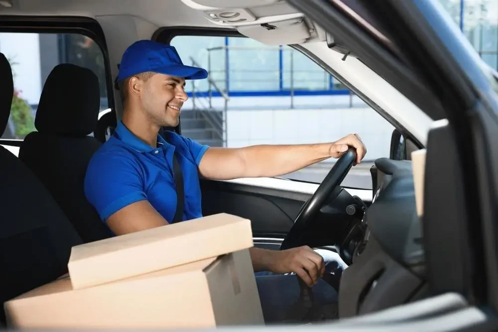 Moving truck. Save money on your long distance moves Houston's young city