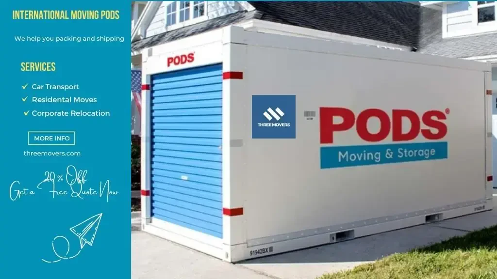 Pods to move cross country across California, Chicago and Sarasota Price for moving van - 174.99 per month, 450 to $7,600 - averages around $2,500