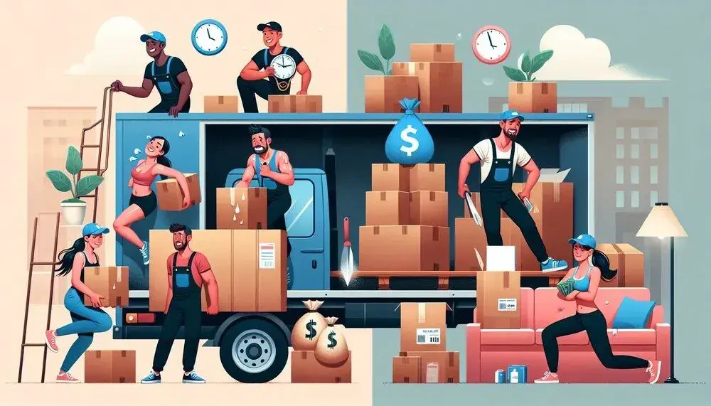 Comparison Between Professional Movers And Diy Moving Michigan