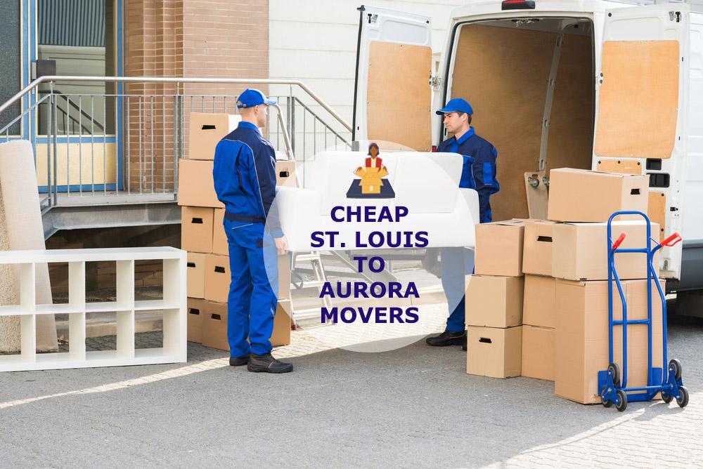 Moving From St. Louis to Aurora Rates St. Louis to Aurora Movers Cost