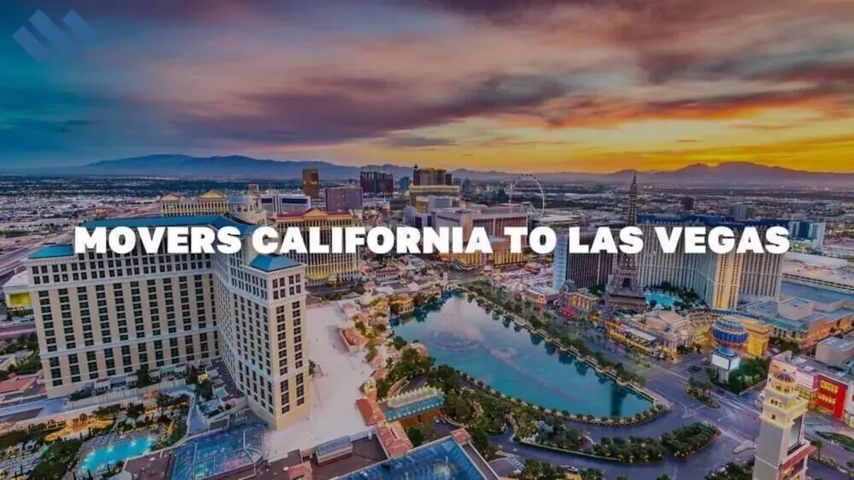 Movers California to Las Vegas