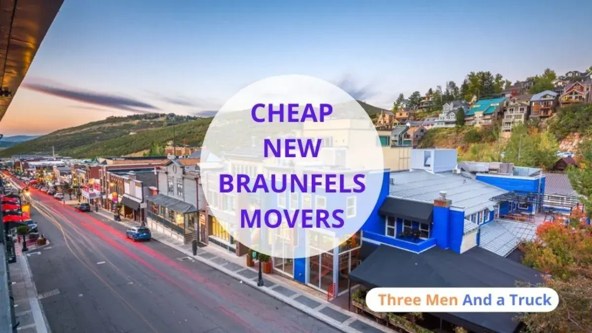 Best New Braunfels Movers– Premium Moving Companies