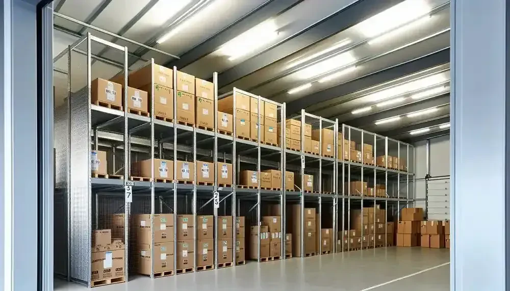 Storage Facility With Moving Boxes New Hampshire