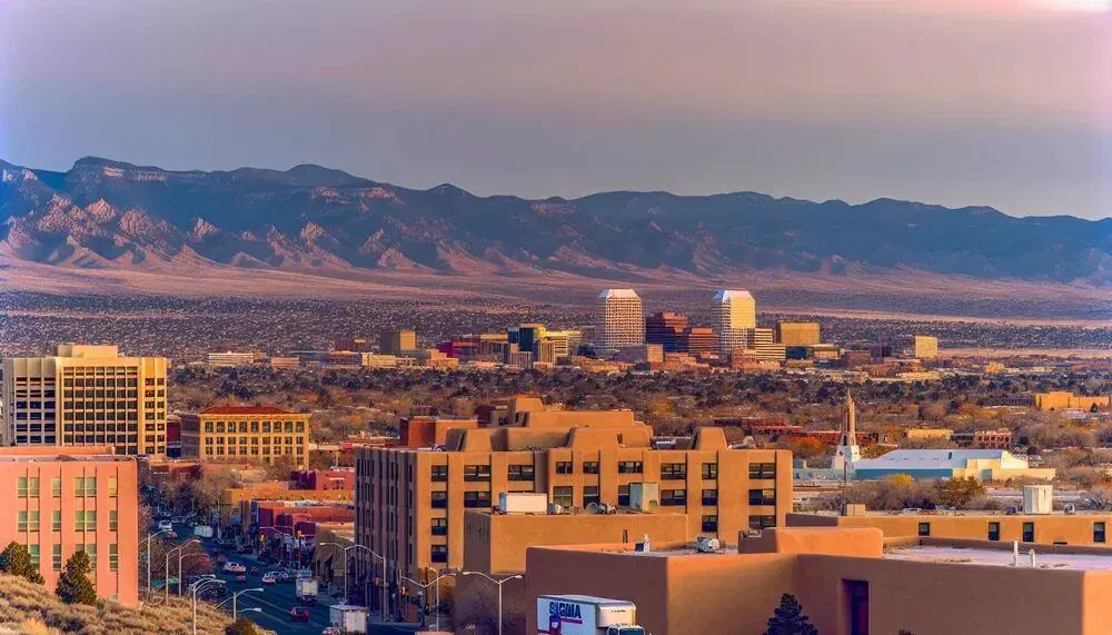 Albuquerque Cityscape New Mexico