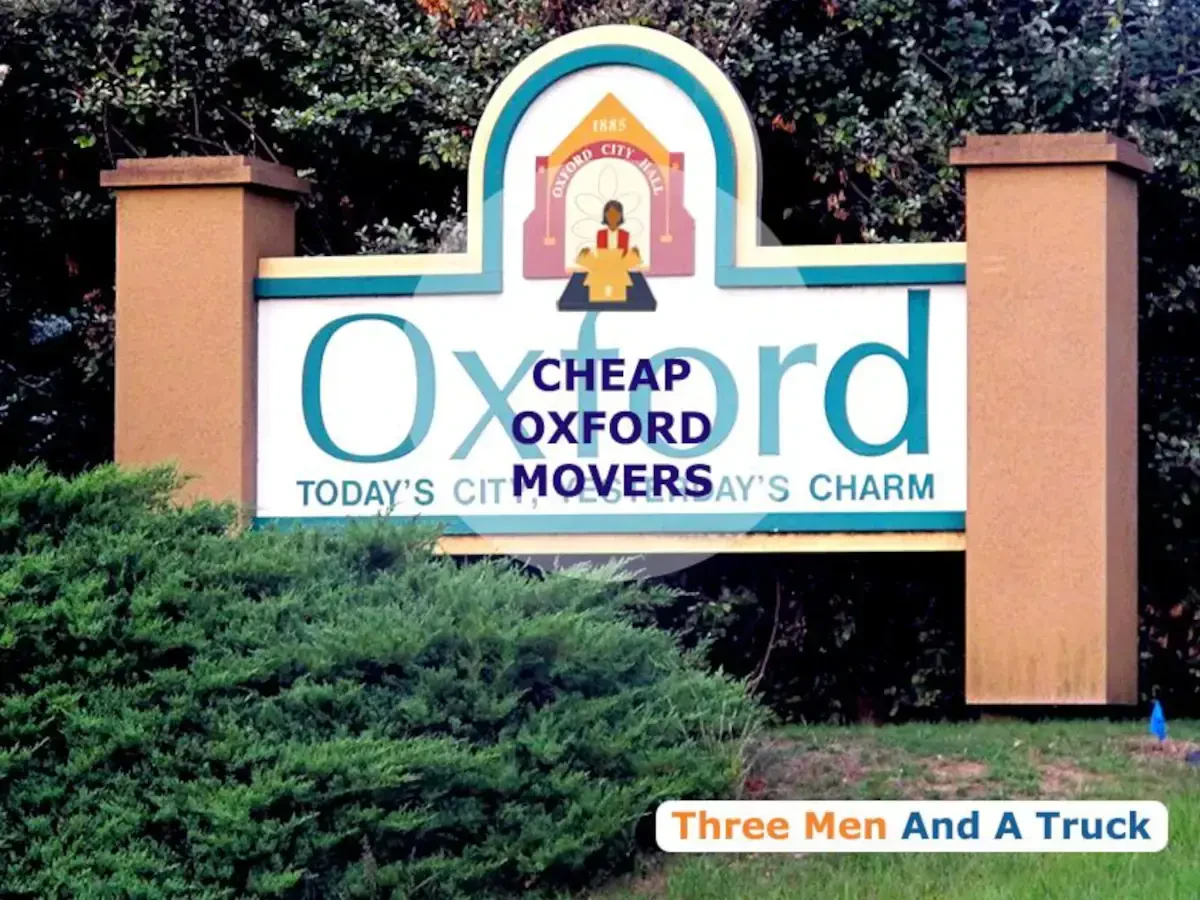 Best Oxford Movers Near Me Top Cheap Moving Companies
