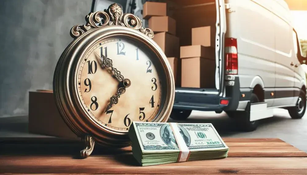 Clock And Dollar Bills Scottsdale, AZ
