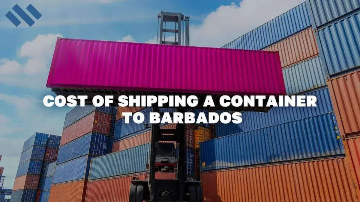 Cost Of Shipping A Container To Barbados