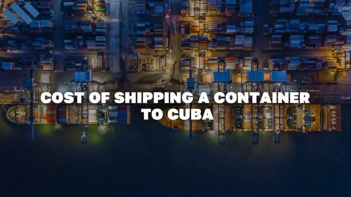 Cost Of Shipping A Container To Cuba