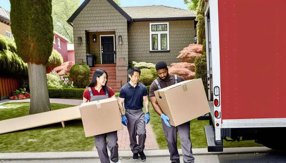 Local Movers Carrying Boxes Spokane, WA