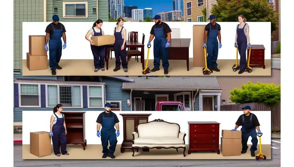 Local Movers Carrying Furniture Tacoma, WA