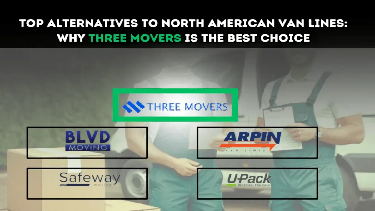 Top Alternatives to North American Van Lines: Why Three Movers is the Best Choice