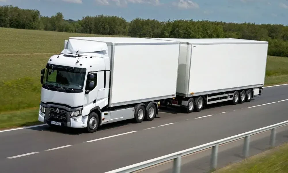 truck controlling climate for moving by three movers