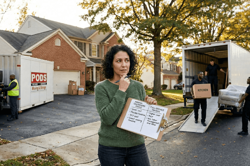 Moving Container vs Movers: Which Option Is Better?